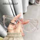 CRIXALIS-1,00 до-6,00 квадратная прозрачная близорукость очки Для женщин большого размера декоративные антибликовыми свойствами светильник компьютерные очки для мужчин