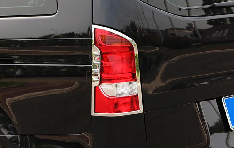 Задняя фара из АБС-пластика для автомобиля 2 шт. задняя отделка Mercedes Benz V-CLASS V250 V260