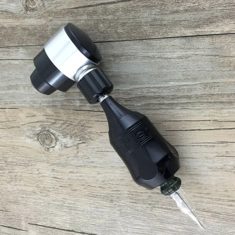 

Premium Quality Hammer Swiss Motor Rotary Tattoo Machine Strong Quiet +32mm Cartridge Grip For Liner and Shader Supply
