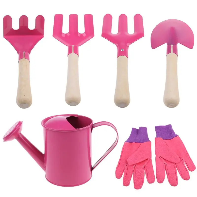 Маленький инструмент садовника набор с сумкой дети Садоводство мальчики девочки