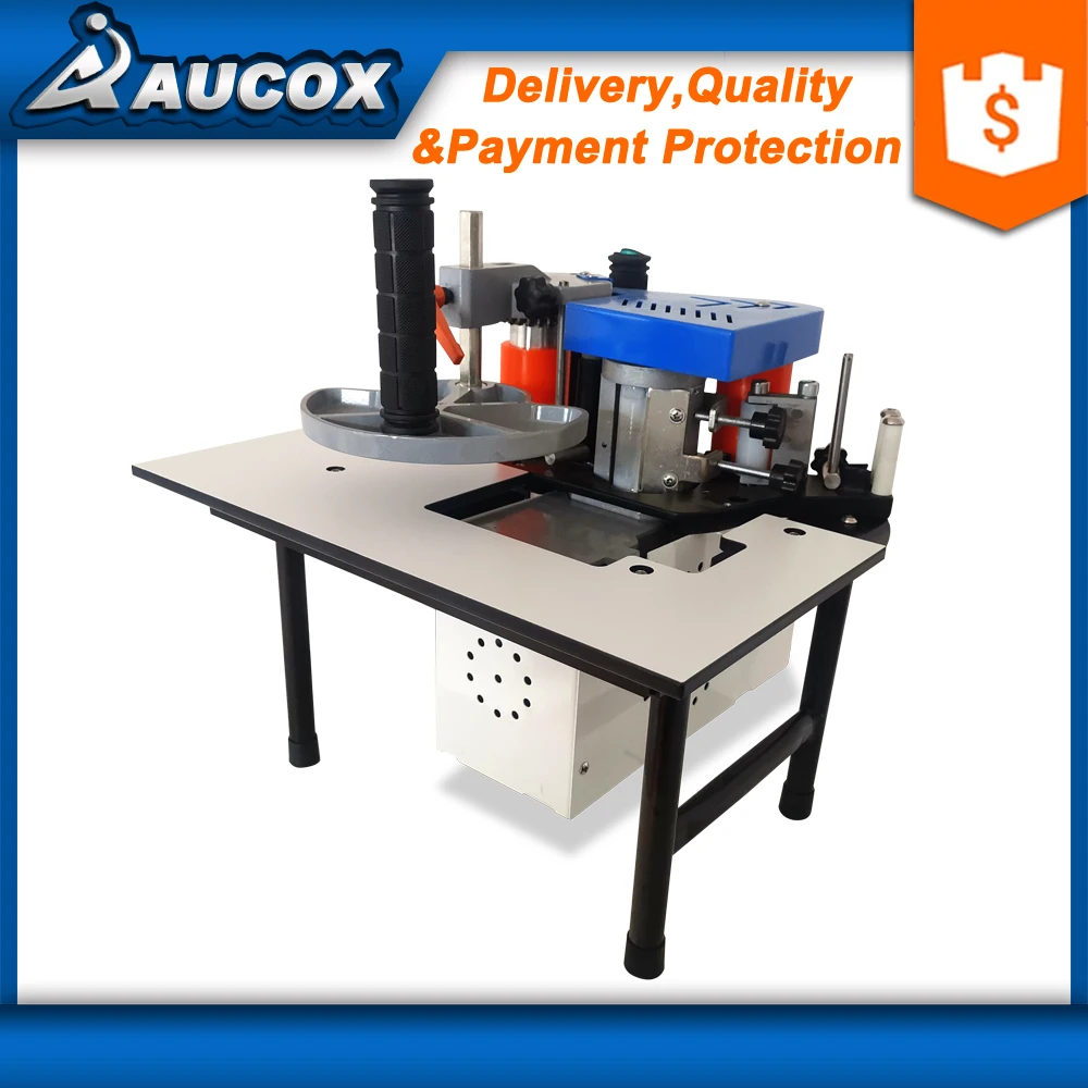 Ручной переносной Кромкооблицовочный станок из ПВХ цена 110 В/220 В с триммером для