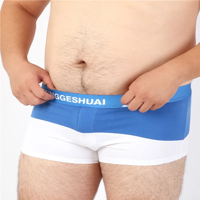 4 PCS/LOT New Arrivals Male Cotton Underwear Men's Boxers Patchwork Underpants Shorts Green/Black/Blue/Red/Navy/Gray M L XL XXL