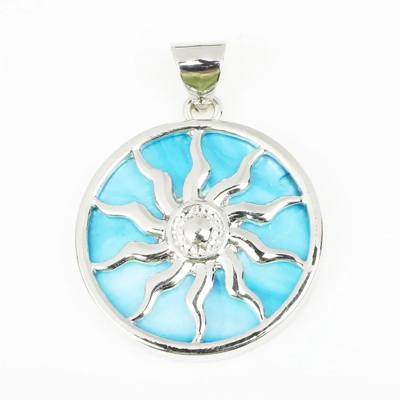 Ожерелье с подвеской в виде подсолнуха 5 цветов | Украшения и аксессуары