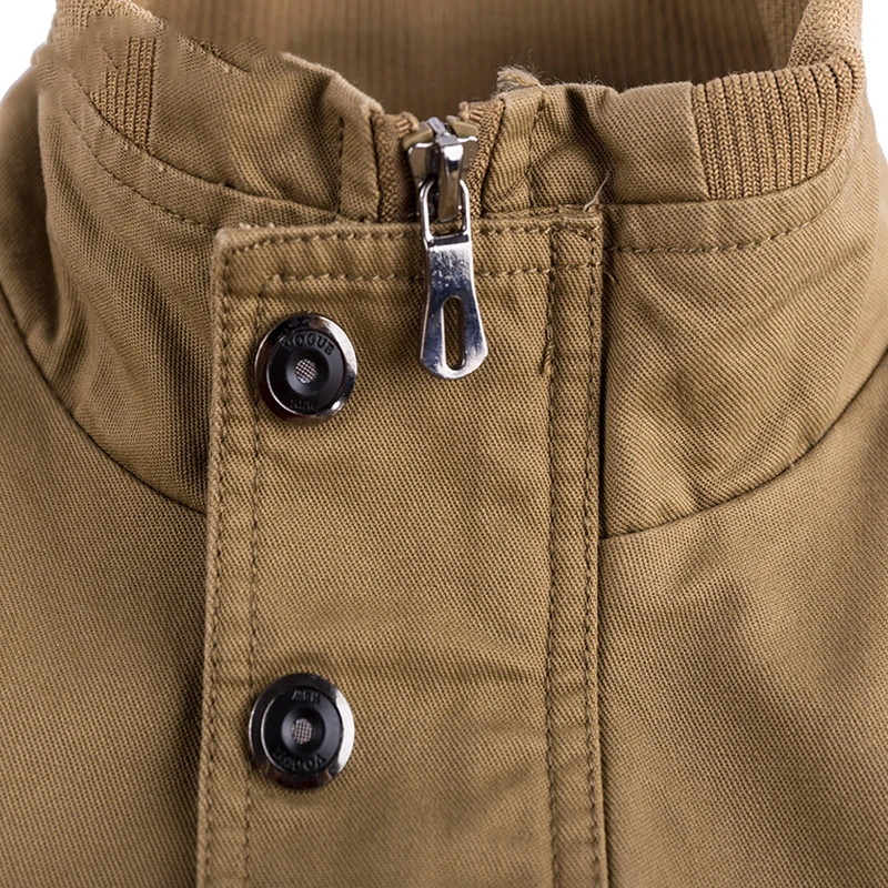 

Euro Size Autumn Winter Military Jacket Men Windbreaker Cotton Bomber Jacket Men's Air Force Multi-pocket Cargo Jackets S-3XL