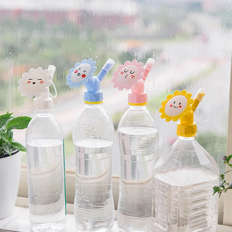 

2In1 Plastic Sprinkler White Nozzle For Flower Waterers Bottle Watering