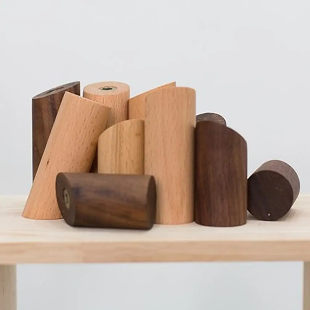 Вешалка для хранения из натурального дерева настенная вешалка крючки пальто