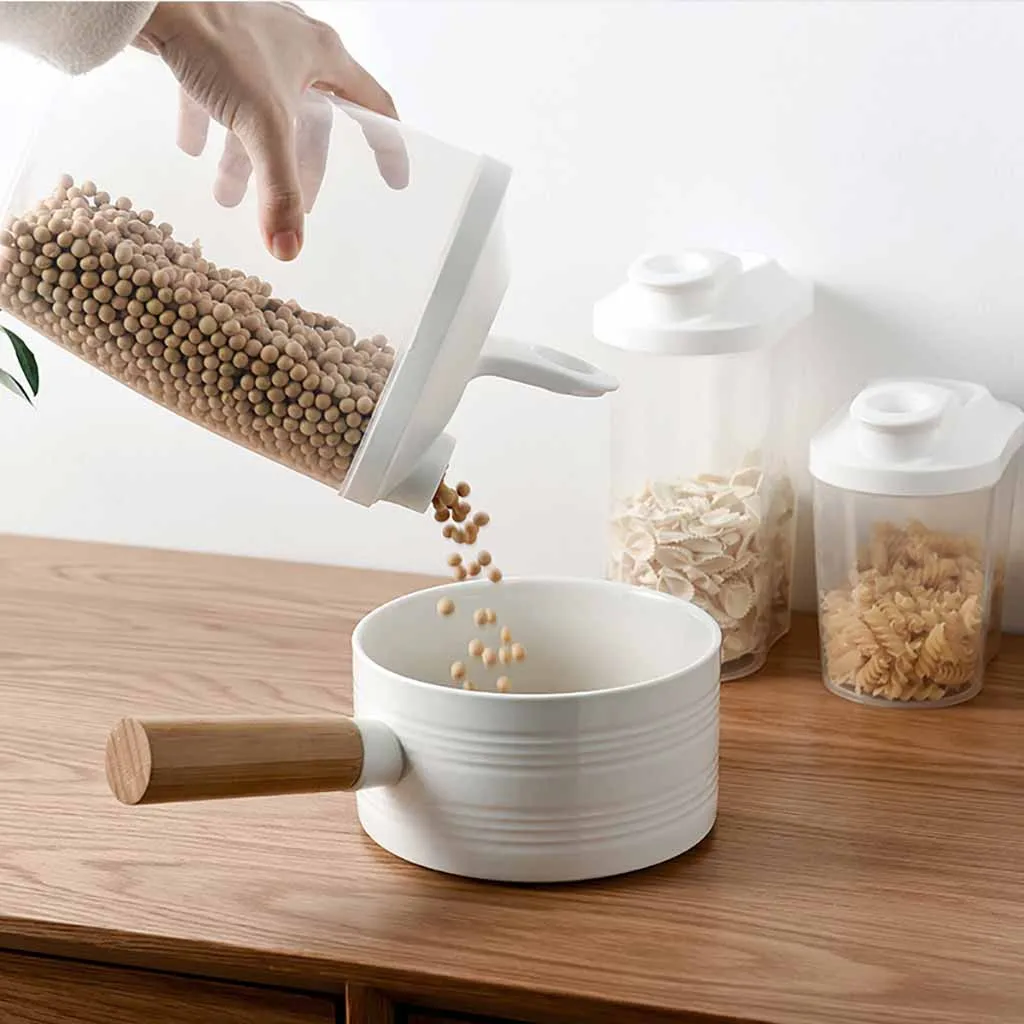 Plastic Cereal Dispenser Storage Box Kitchen Food Grain Rice Container Home &amp Kichen Accessories | Дом и сад