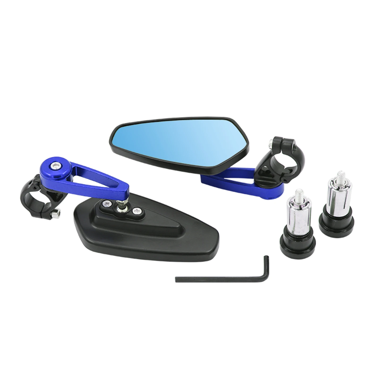 Аксессуары для мотоциклетного зеркала заднего вида 1 пара 22 мм поворот на 360