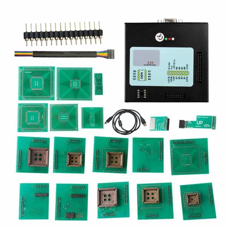 Полные Адаптеры V5.55 XPROG-M V6.12 полный адаптер Авто ECU чип Программирование Xprog-M 5 55 86 6