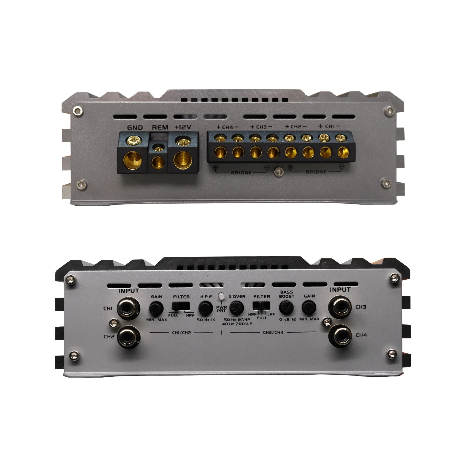 PUZU PZ-ZM90.4 4CH автомобильный аудио 720 Вт пиковая мощность 4ohm/2ohm стабильная система