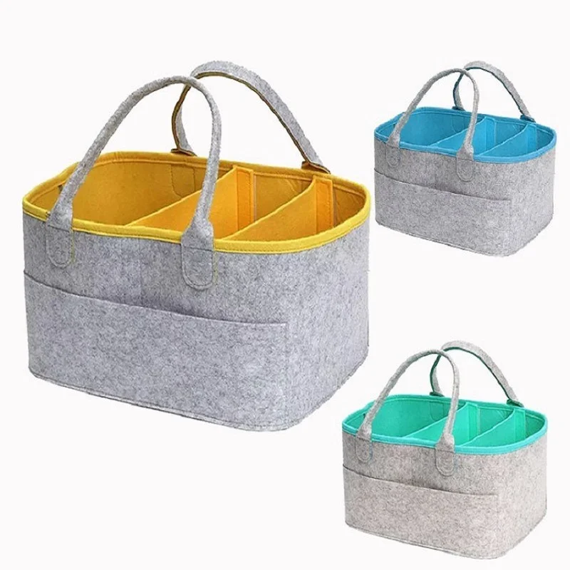 

Baby Diapers Storage Bag Detachable Cleaning Multifunctional Portable Storage Basket Mummy Diaper Bag