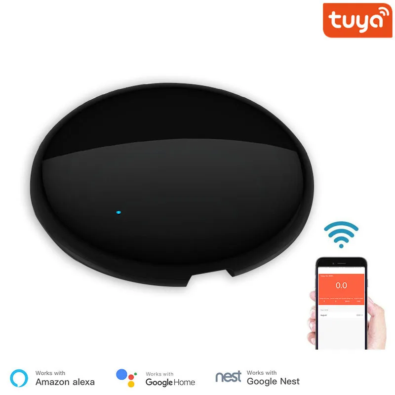 

Tuya Smart Remote Control Air Condition IR Controller Wireless Infrared WiFi Smartlife APP Work With Alexa Google Home Assistant