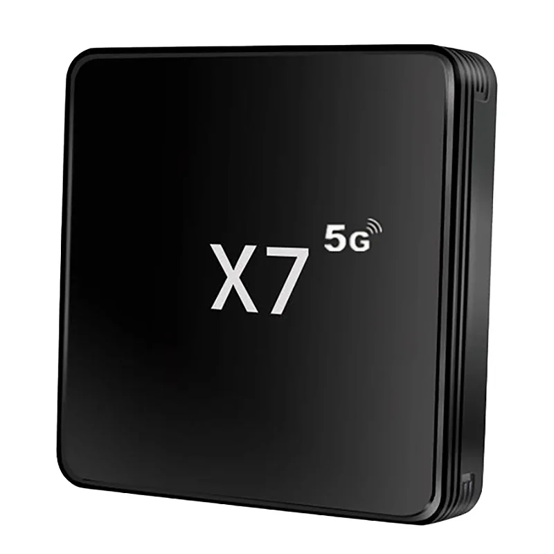 

X7 TV Box 1GB+8GB Amlogic S905L2 Quad Core Dual Band 2.4G/5G WiFi 4K HDMI Android 7.1 Media Player Set Top Box
