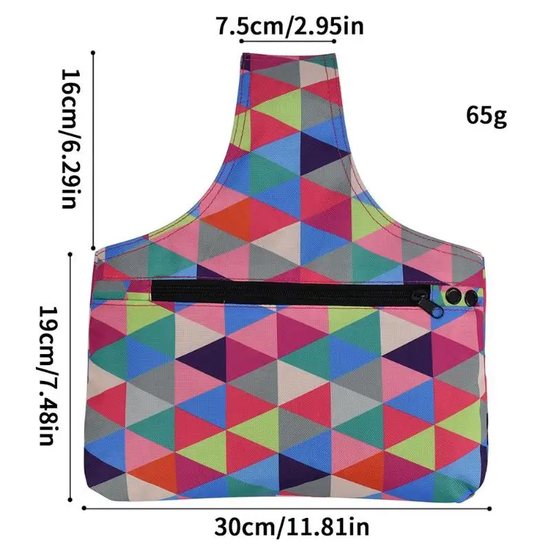 Портативная сумка для хранения вязальных спиц водонепроницаемая из ткани