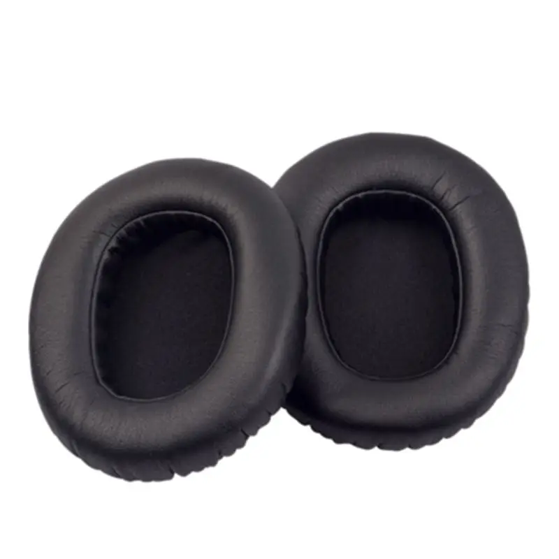 

1Pair Faux Leather Earpads Soft Ear Cover Cushion for denon AH-MM400 Earphones 203A
