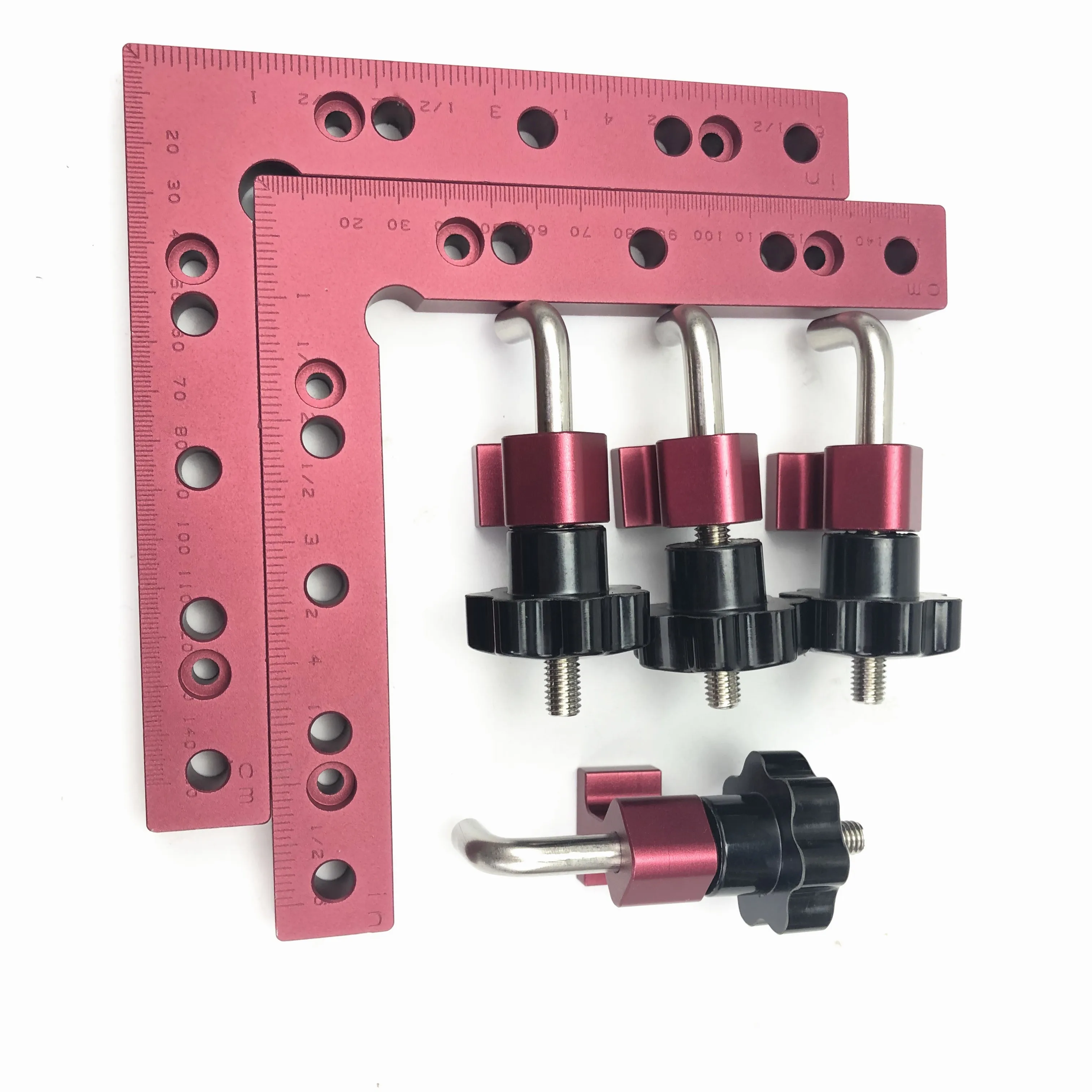 6 шт./компл. алюминиевый сплав 90 градусов позиционирования квадратный 120X120 под