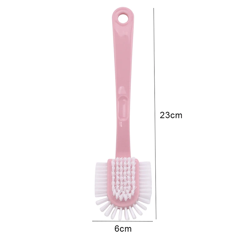 

Sneakers Washing Double Head Long Handle Home Cleaning Shoe Brush Household Cleaner Household Merchandises Gadgets