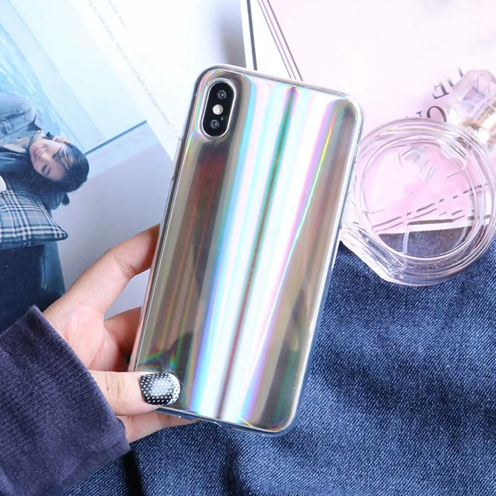 Новый блестящий чехол для телефона крутой Блестящий Мягкий ТПУ силиконовый s iPhone
