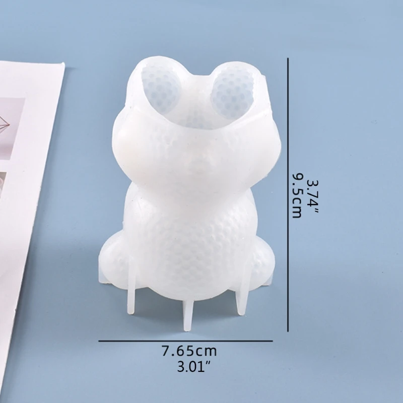 

D2TD DIY Crystal Epoxy Resin Mold 3D Diamond Bear Ornaments Casting Silicone Mould