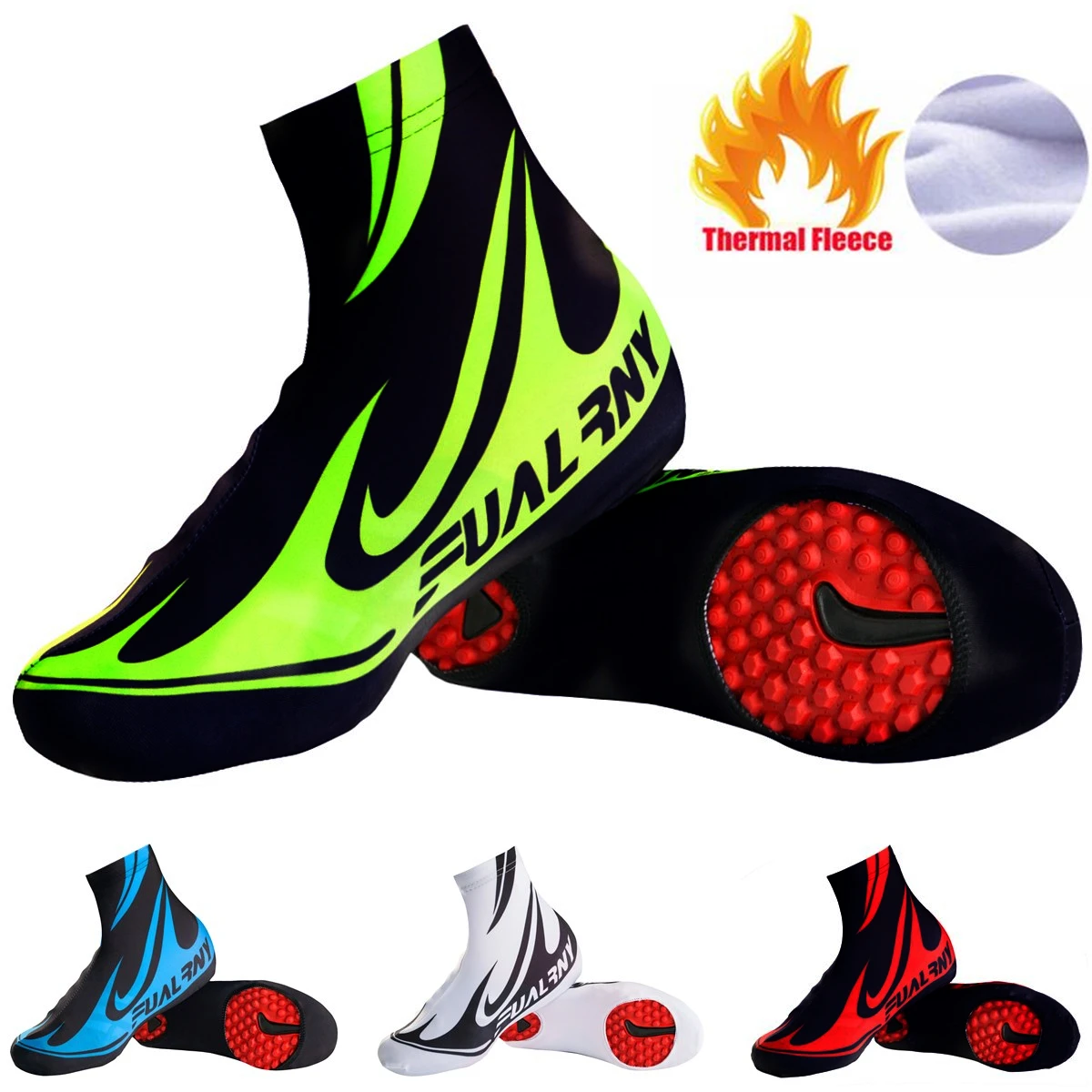 Фирменный светоотражающий протектор для велосипедной обуви чехлы зимний