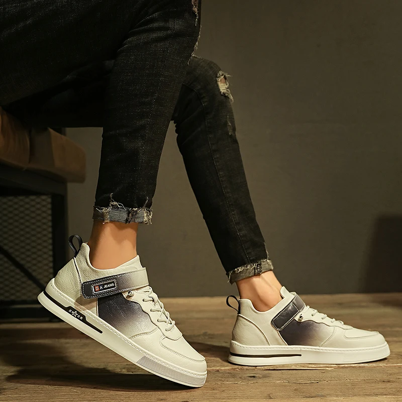 spesifikasi Keluaran Baru Sepatu Kasual Anak Laki-laki Muda Alas Kaki Fashion Pria Sepatu Flat Kasual Pria Fashion Sepatu Sneakers Nyaman Pria