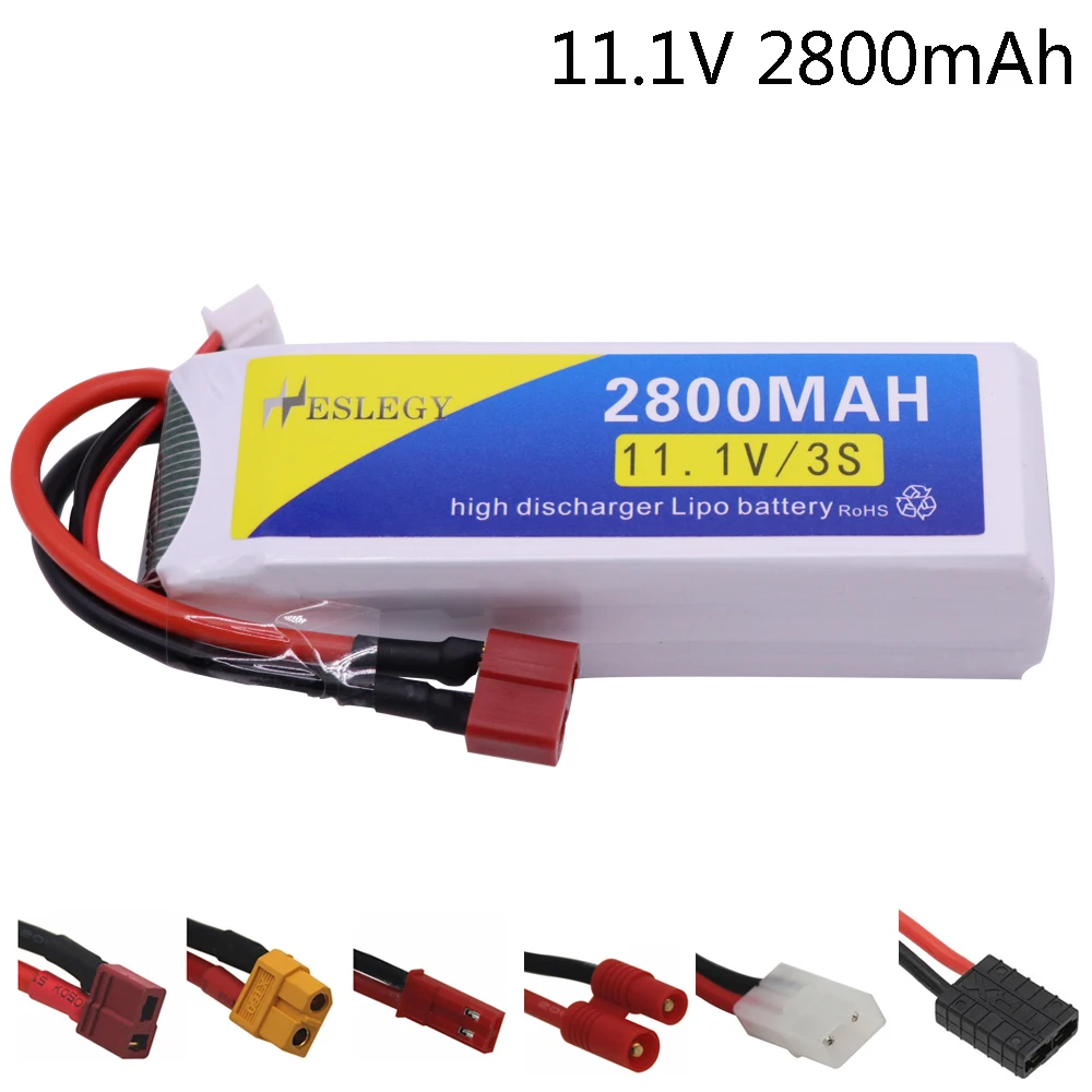 аккумулятор lipo 40c 111 в 2800 мач обновл