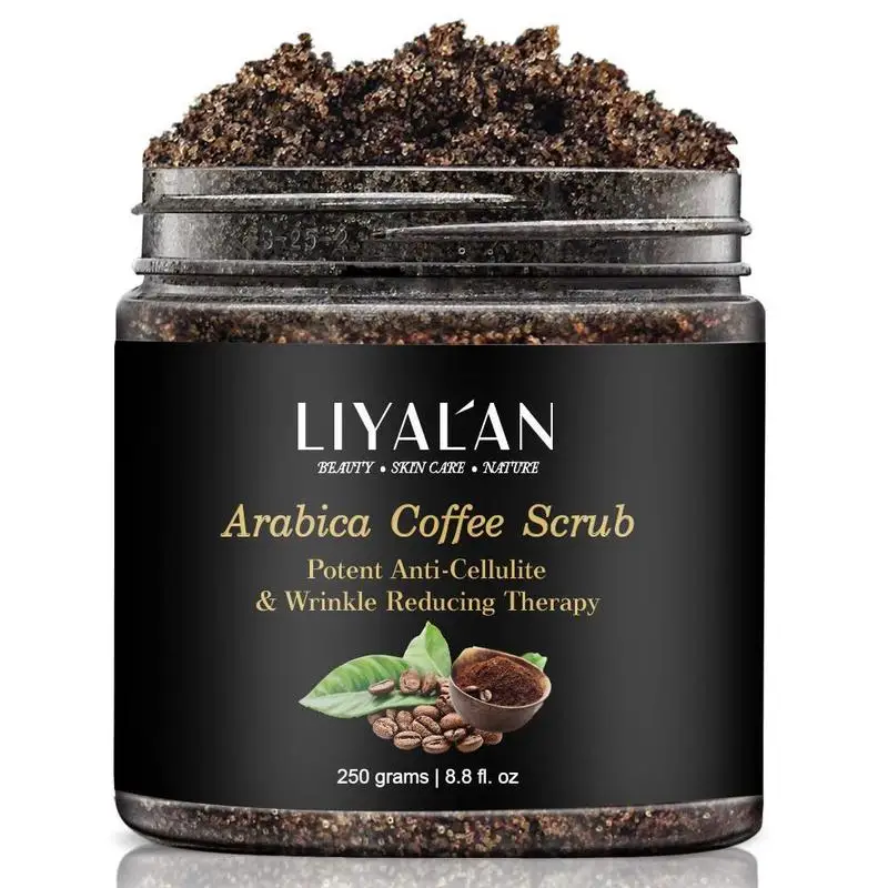 Arabica Coffee Scrub Body Cream Dead Sea Salt For Exfoliating Whitening Moisturizing Anti Cellulite Treatment Acne | Красота и