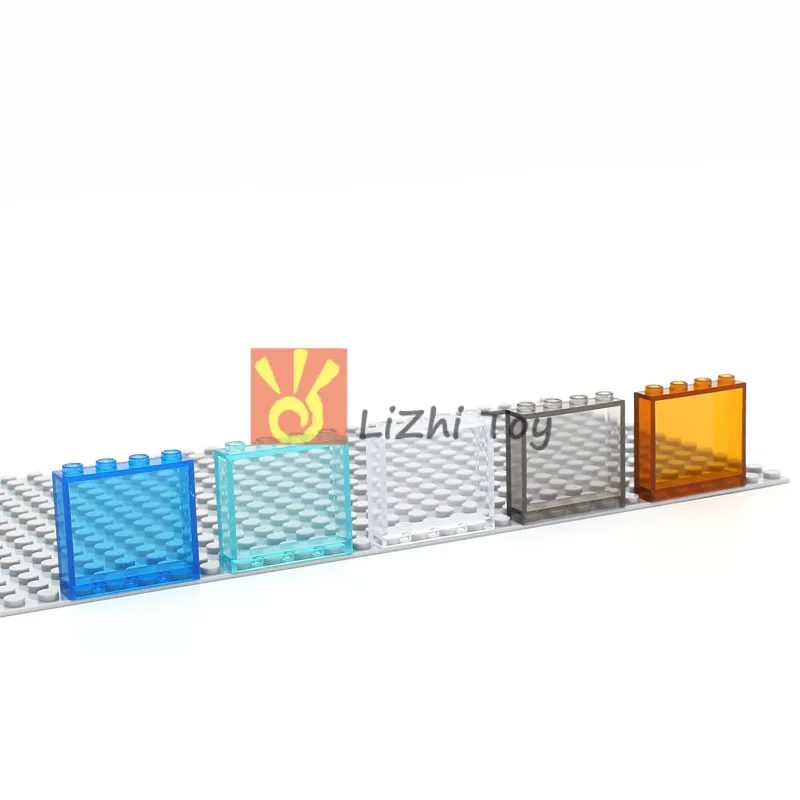 Модифицированная Панель MOC 60581 для кирпича 1x4x3 с боковыми опороми сделай сам