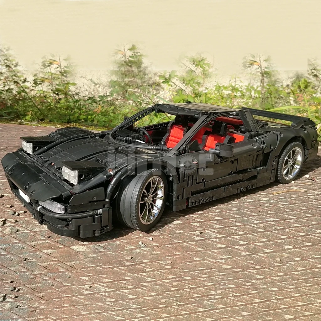 Строительный блок Moc-30093 Technology Honda nsxs автомобильные запчасти для спортивных