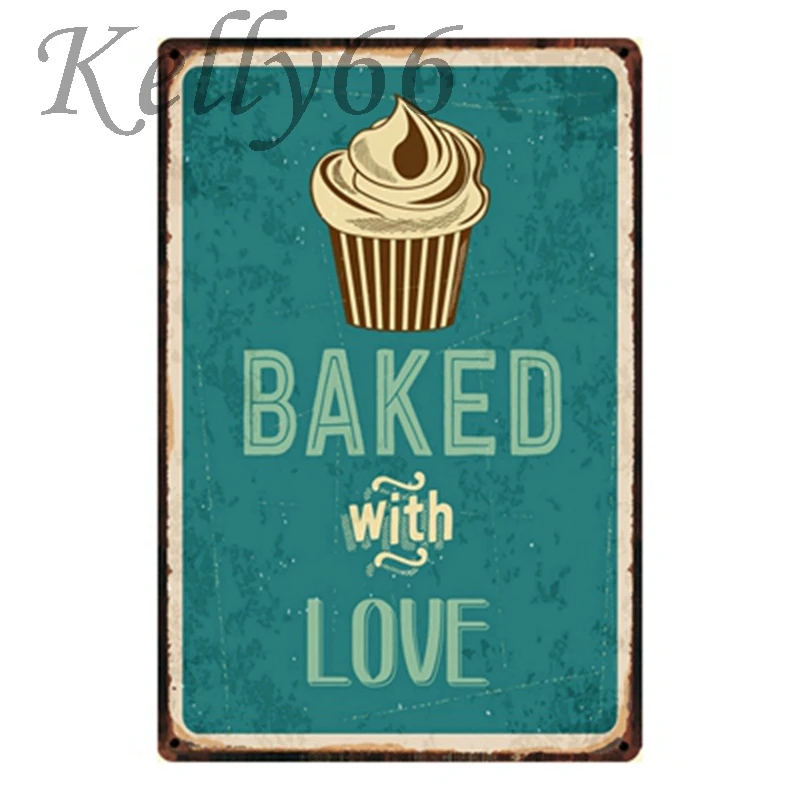 

[ Kelly66 ] Quote Motivational Vintage Metal Sign Poster Home Decor Bar Wall Claft Art Painting 20*30 CM Size y-1188