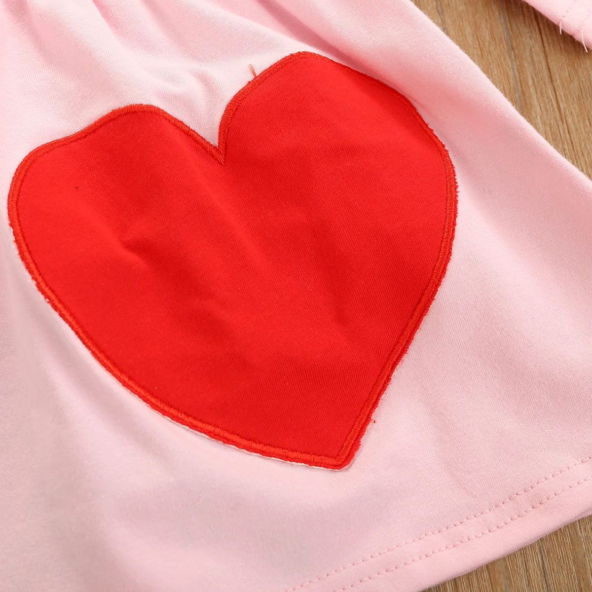 Костюм с длинными рукавами для девочек модная Лоскутная футболка круглым