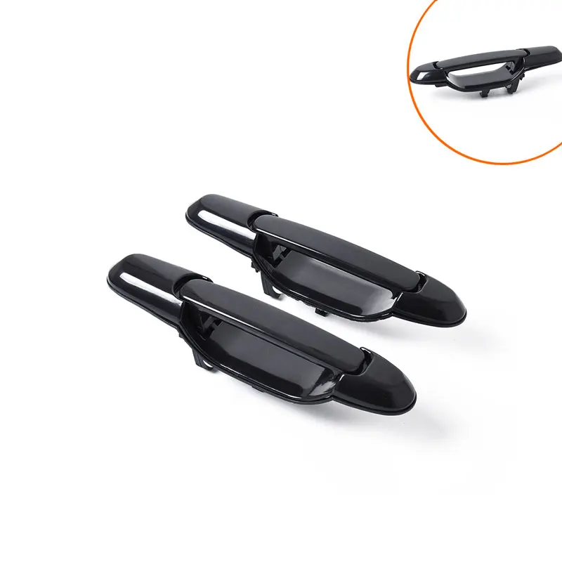 

Автомобильная черная ручка для наружной двери для Toyota Sienna 1998-2003, задняя дверная ручка для автомобиля 69230-08020, автомобильные аксессуары, 2 шт.