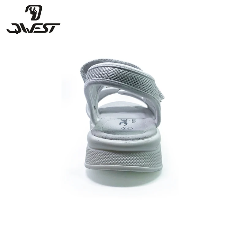 Сандалии с вырезами FLAMINGO 2020 Летние повседневные босоножки на липучке кожаные