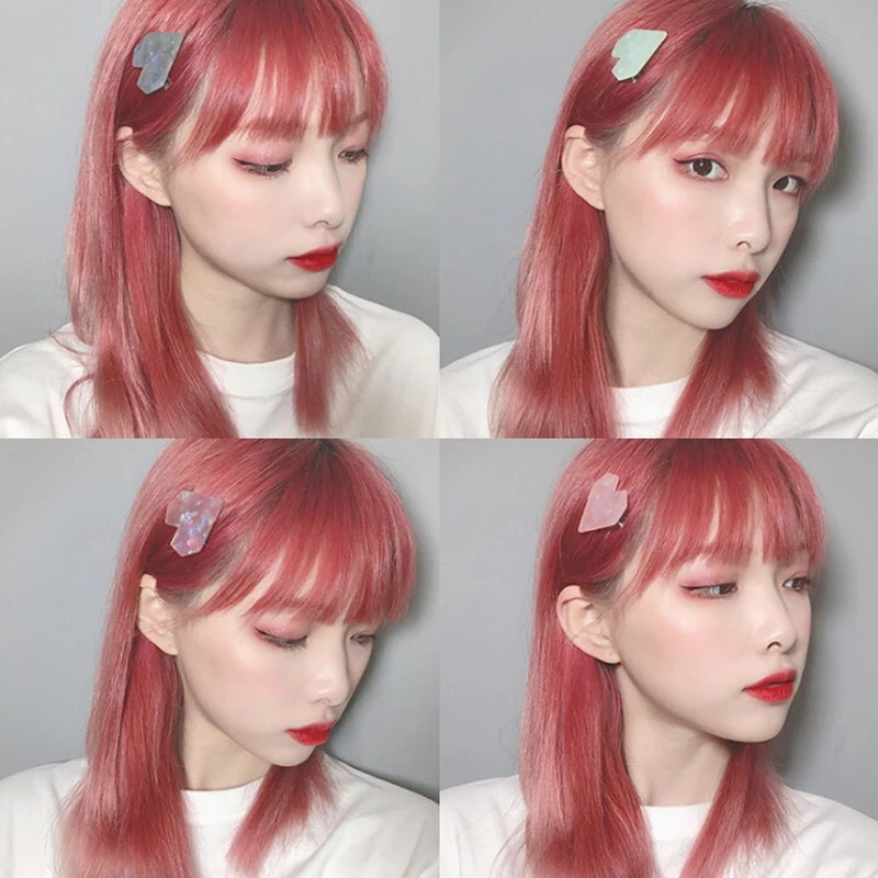 Горячий зажим для волос сердце заколка шпильки коготь укладки инструмент сплав