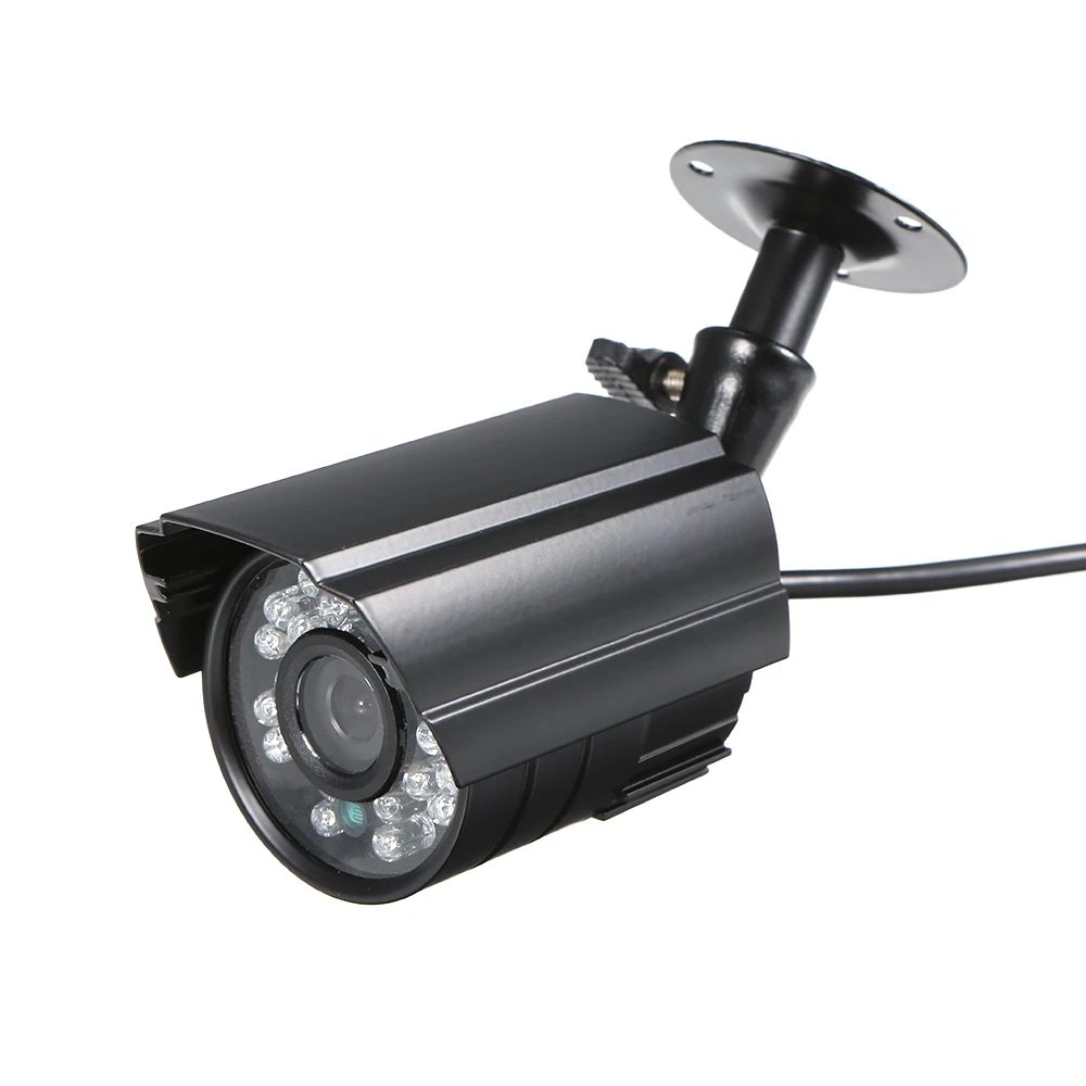 2 шт CCTV камера Цвет 1080P Высокое разрешение 24 лампа Nightvison атмосферостойкая Крытая пуля камера аналоговая камера безопасности