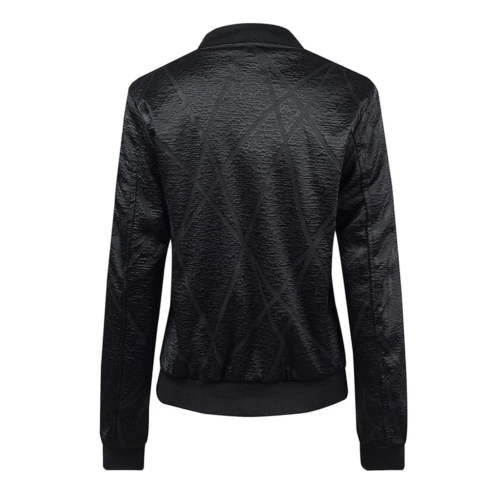 Вельветовая Женская куртка SAGACE с длинным рукавом однотонная высокого качества