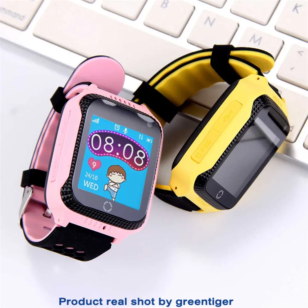 Greentiger Q528 gps Детские умные часы с сенсорным экраном камера gps трекер умные часы Детский монитор SOS для ребенка PK Q50 q90