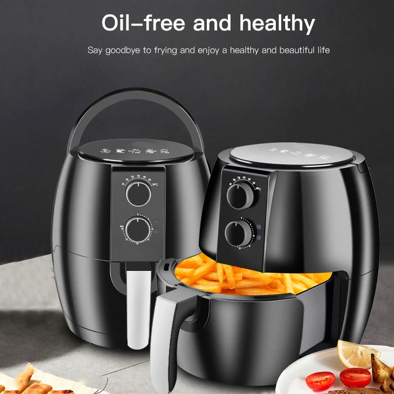 

4.5L Electric Air Fryer Oven Smart Deep Fryer Without Oil Multifunction Air Fryer Kitchen DIY French Fries Airfryer Machine
