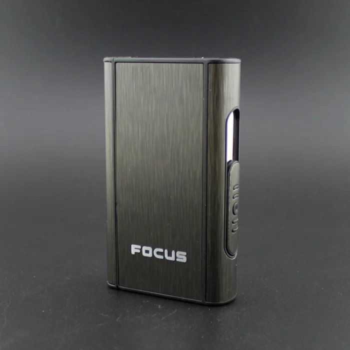 Новинка 1 шт. чехол для сигарет из алюминиевого сплава автоматический держатель 10