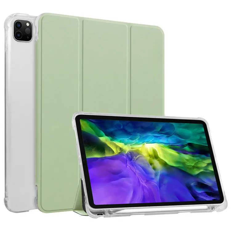 

Складной кронштейн ТПУ чехол для iPad Air 2020 чехол для iPad air 4 3 10,9 2020 для iPad Pro 11 2018 2020 умный чехол со слотом для ручки