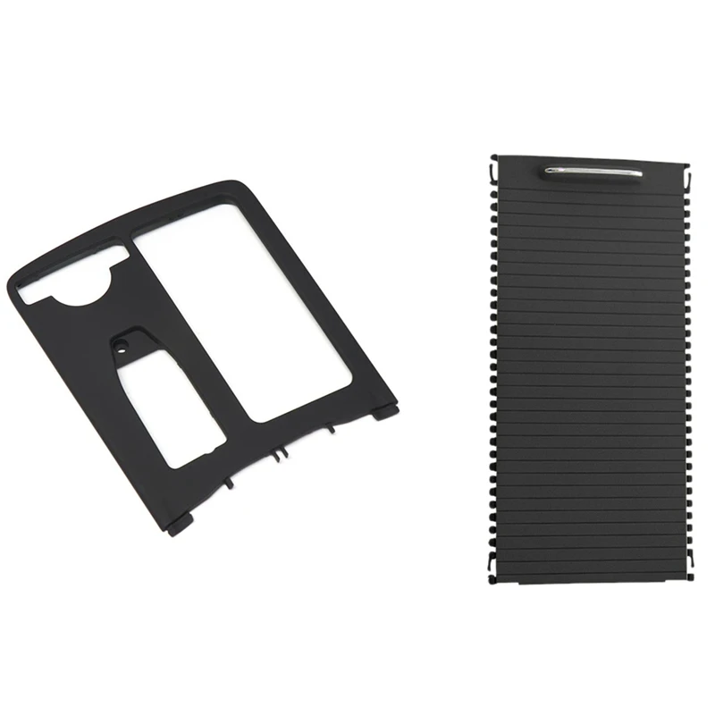 

Square Console Cup Holder Cover With Centre Console Roller Blind Cover, For Mercedes Benz C-Class W204 W212 07-14