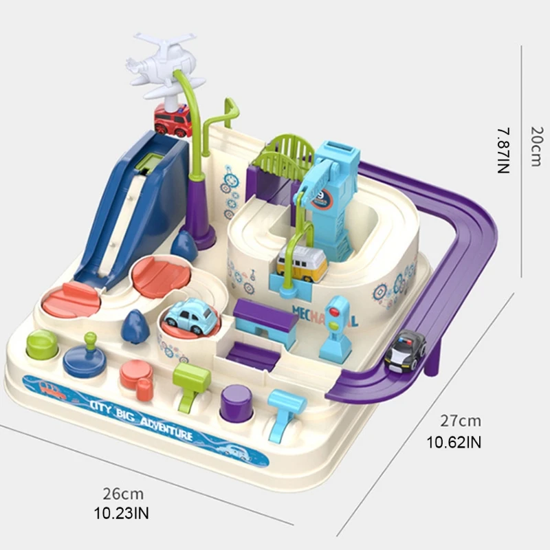 Автомобиль модель города спасательный Дошкольный обучающий игрушечный