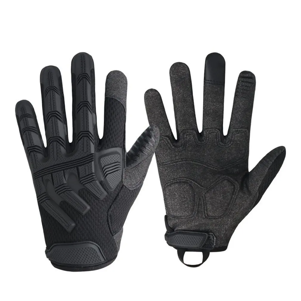

Outdoor Tactical Gloves Men's Full Finger Mountaineering Fitness Non-slip Protective Motorcycle Riding Sports Gloves