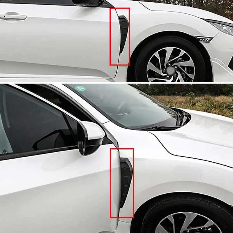 Winglet Vent Cover Крышка прочная боковая крышка Bracket Kit Брызговики пластиковые ABS