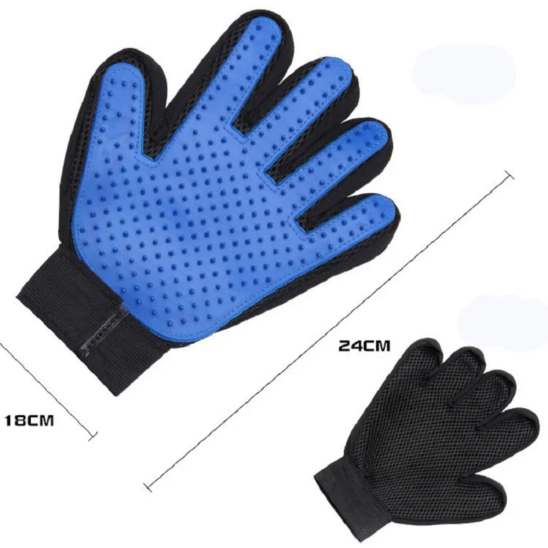 

Pet Glove For Cats Cat Grooming Pet Dog Hair Deshedding Brush Comb Glove For Pet Dog Finger Cleaning Massage Glove For Animal