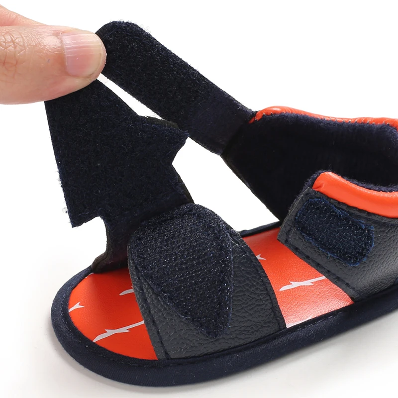 

New baby boy shoes embroidery shark sneaker for boy summer leather shoes infant first walker prewalker shoes for baby boy