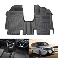 TPE Custom Fit All-Weather Floor Mats for Nissan-Serena c27 All-Weather Waterproof and Wearable