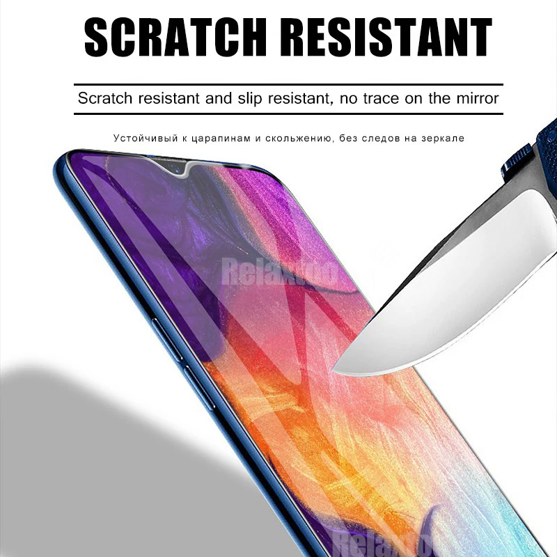 Защитное стекло 2 в 1 для samsung a50 защитная пленка объектива камеры Galaxy a50s a 50 s a505F a507F