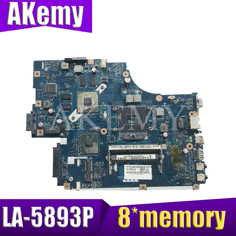 

LA-5893P motherboard For Acer 5740 5741 5742 5741G 5742GLA-5891P LA-5894P LA-5893P motherboard 8*video memory