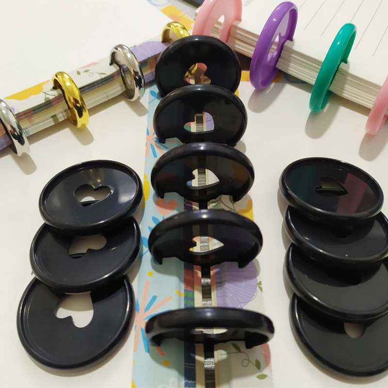 30 шт 35 мм переплет пряжки диск гриб отверстие кнопка блокнот пластиковый лист